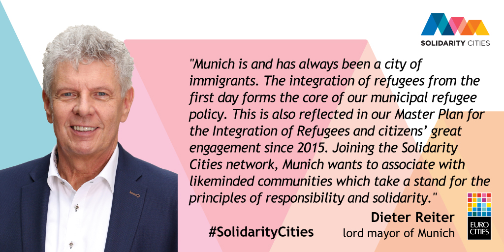 Mayor of Munich Dieter Reiter on Solidarity Cities