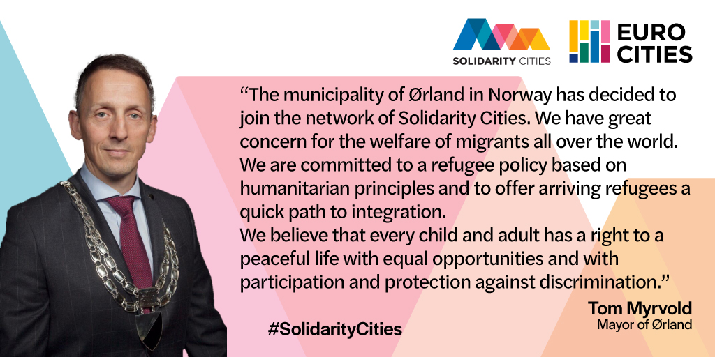 Mayor of Ørland Tom Myrvold on Solidarity Cities